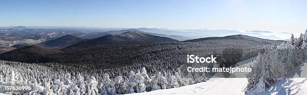 Vista De Pico Killington - Fotografias de stock e mais imagens de Killington - Killington, Vermont, Inverno