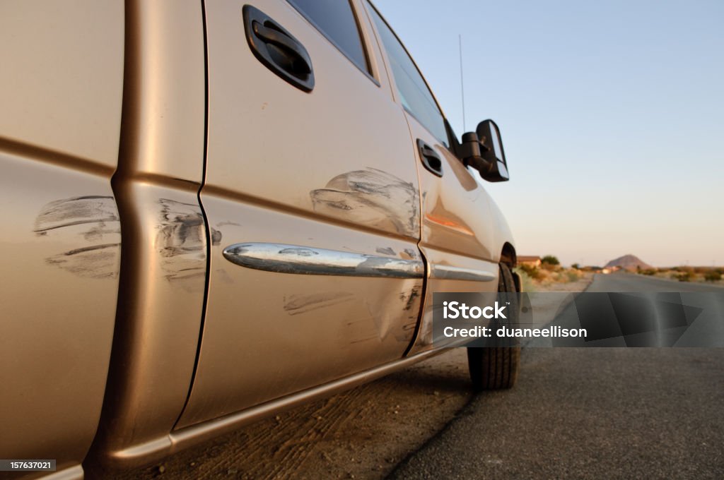 Camion incidente - Foto stock royalty-free di Automobile