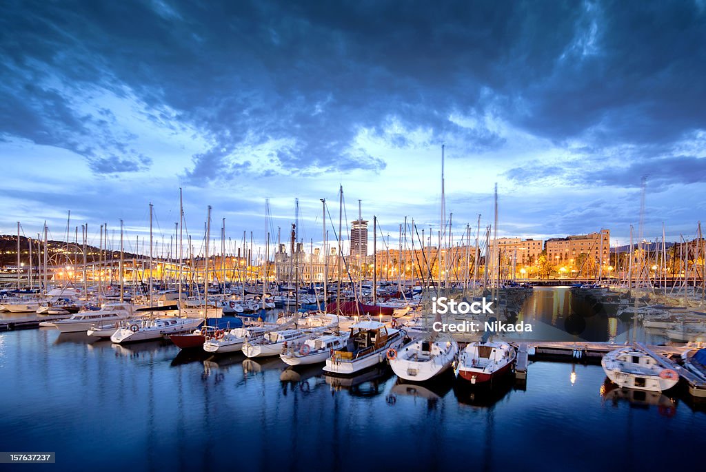 Porto de Barcelona - Royalty-free Barcelona - Espanha Foto de stock