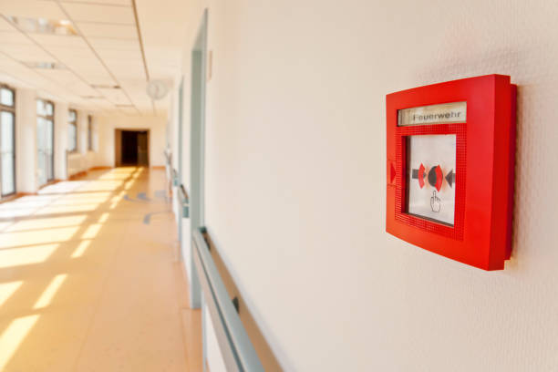 corridor in an office building