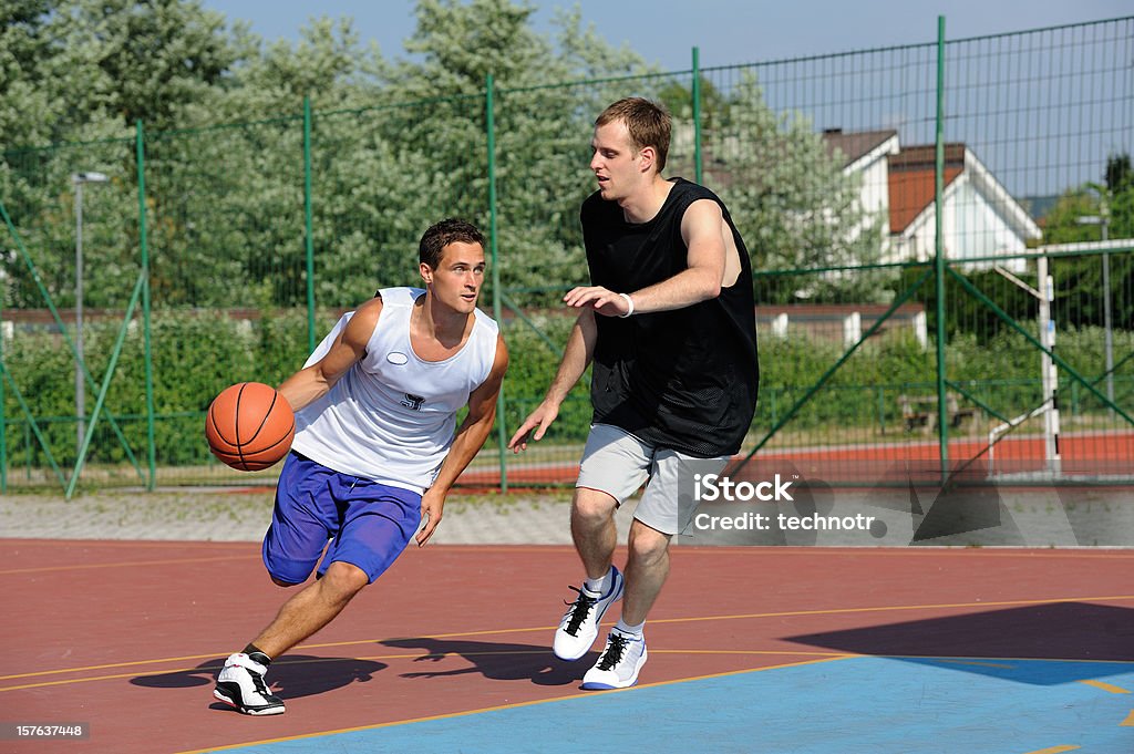 Acción de baloncesto - Foto de stock de Baloncesto libre de derechos
