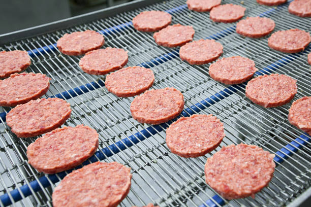 istock Burgers on Conveyor 157637499