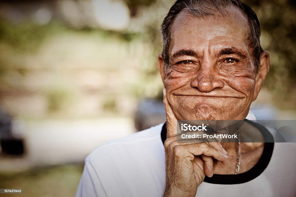 Uomo anziano - Foto stock royalty-free di Bizzarro