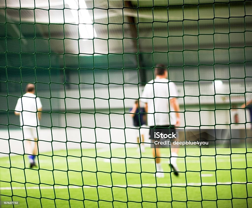 football-training-Innenpool - Lizenzfrei Fußball Stock-Foto