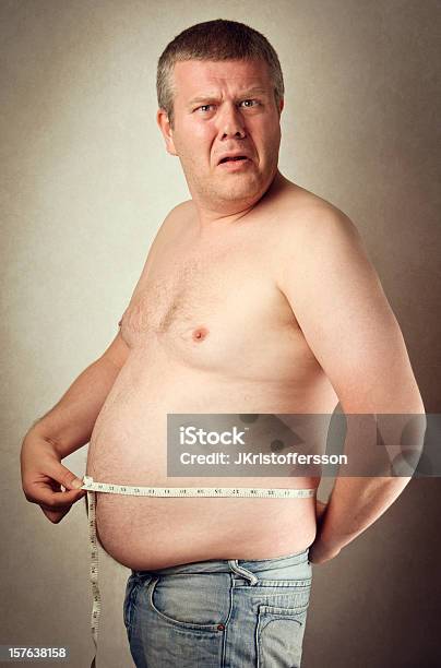남자 측정 허리 남자에 대한 스톡 사진 및 기타 이미지 - 남자, 과체중, 사람 복부