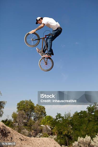 Bmx Extremebikefahrer Stockfoto und mehr Bilder von Motocross - Motocross, Stunt, Radfahren