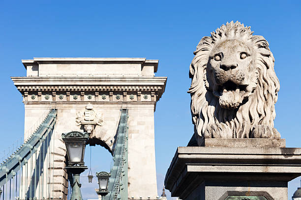 istock The Chain Bridge In Budapest, Hungary 157638641