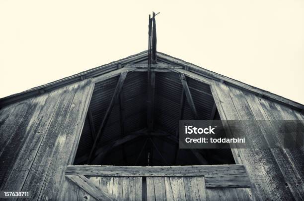 Old Weathered Barn Stock Photo - Download Image Now - Barn, Built Structure, California