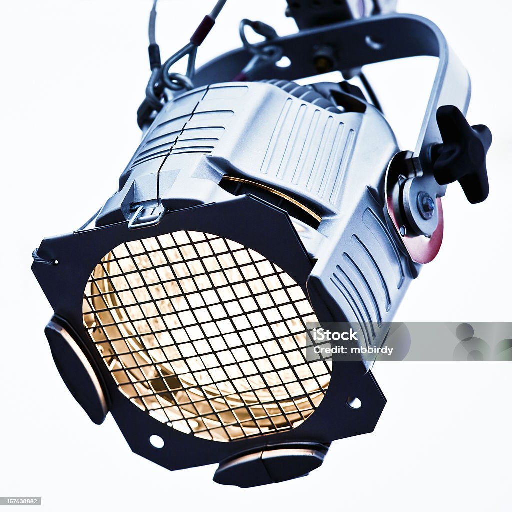 Profesional riflettore sul palco - Foto stock royalty-free di Attrezzatura per illuminazione