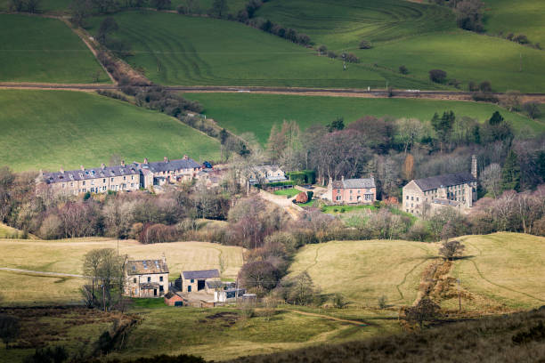 istock Rural houses in Peak District, Derbyshire, UK 1576392762