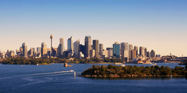 Sydney Skyline, Australia stock photo