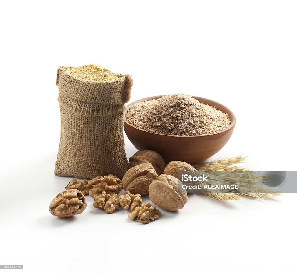 Cereali e frutta secca Composizione - Foto stock royalty-free di Cereale