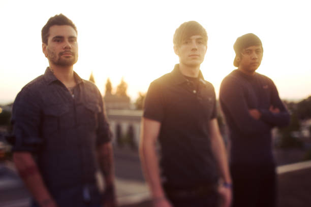istock Roof Tilt Shifted Sunset Men 157639580