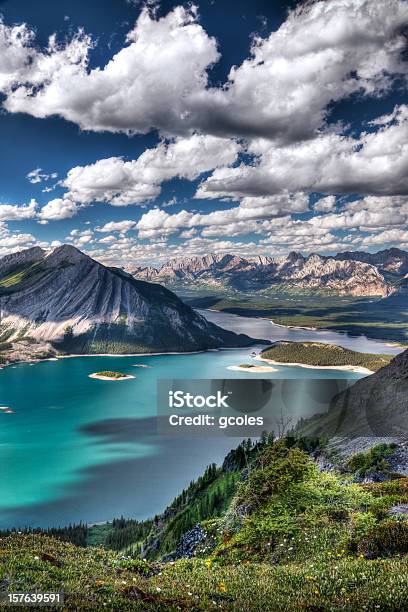 Photo libre de droit de Paysage De Montagne Dété banque d'images et plus d'images libres de droit de Les Rocheuses - Les Rocheuses, Été, Alberta