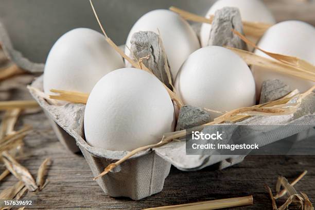 Eier Stockfoto und mehr Bilder von Eierkarton - Eierkarton, Bildschärfe, Cholesterin