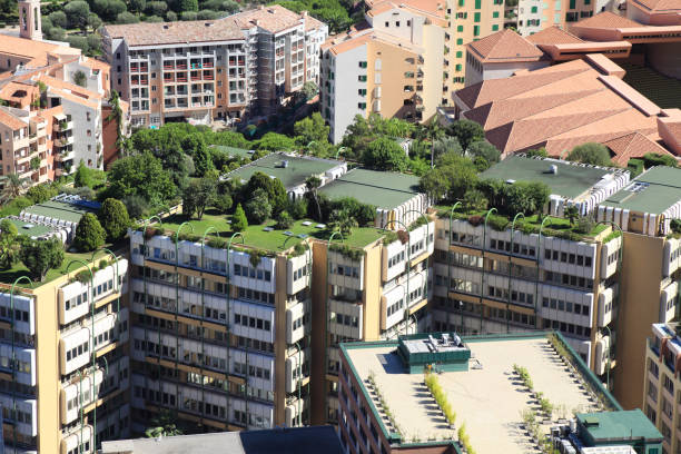 Monte Carlo city roofs