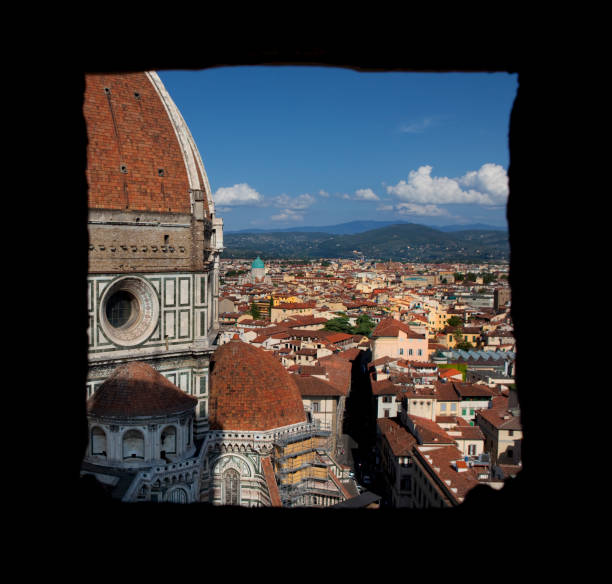 istock Il Duomo Cathedral View from Window Florence 157639984