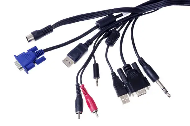 Photo of Bunch Of Various Cables And Plugs