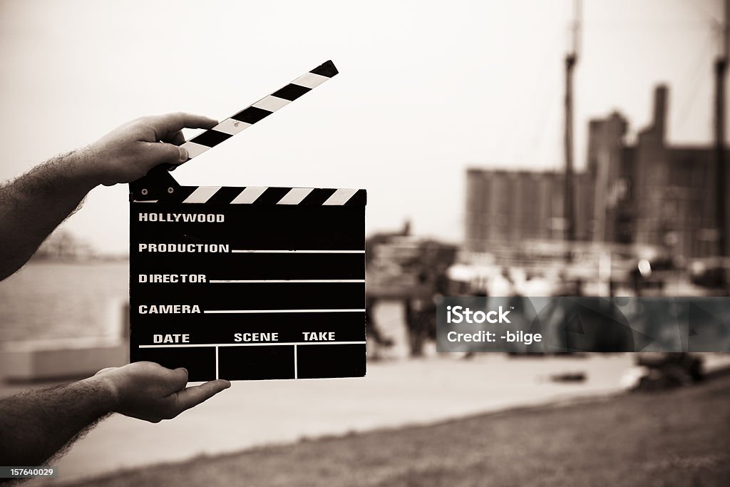 Clapperboard - Royalty-free Indústria Cinematográfica Foto de stock