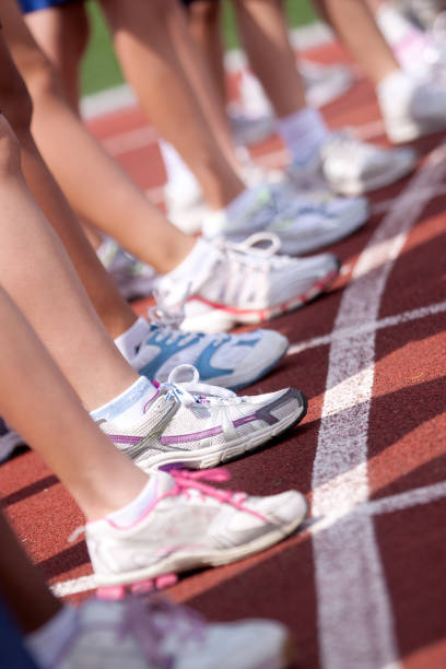 istock Girls at starting line 157640341