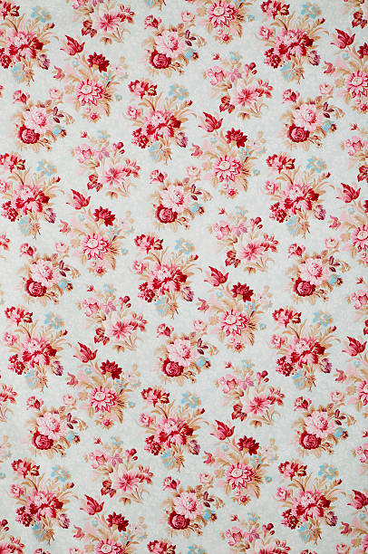 istock Madeline Wide Antique Floral Fabric 157640559