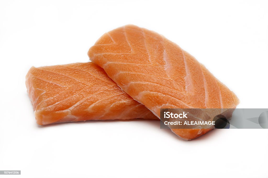 Salmon  Color Image Stock Photo