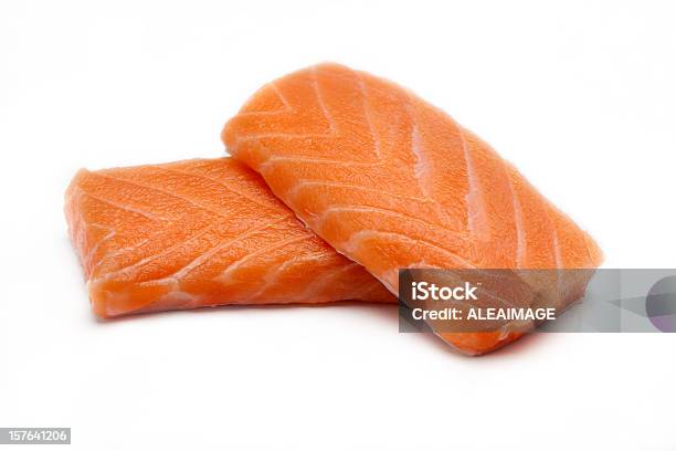Salmon Stock Photo - Download Image Now - Color Image, Fillet, Fish