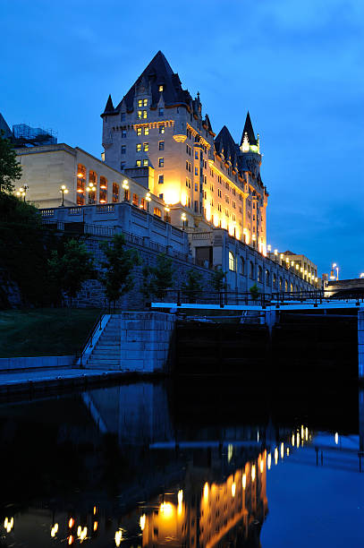 istock Rideau Canal at Night 157641267