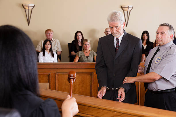 istock Criminal Defendant in Court 157641328