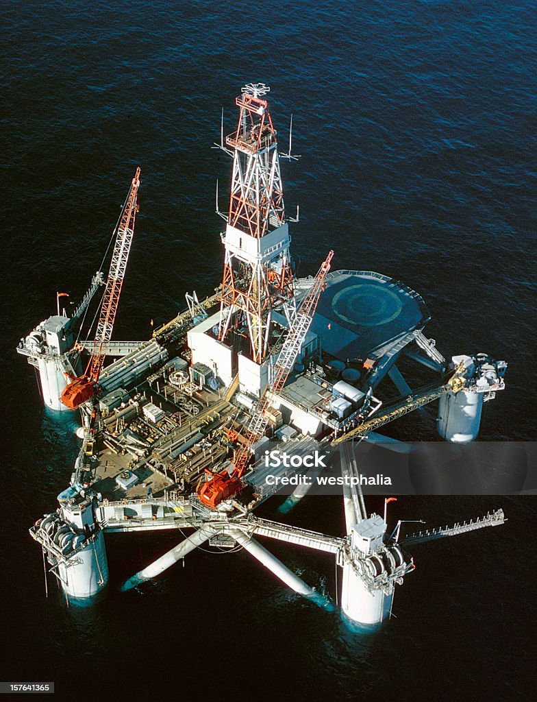 Deep Sea Forage pétrolier offshore - Photo de Plateforme offshore libre de droits