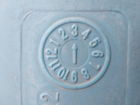 close-up view of sign indicating expired date of a product