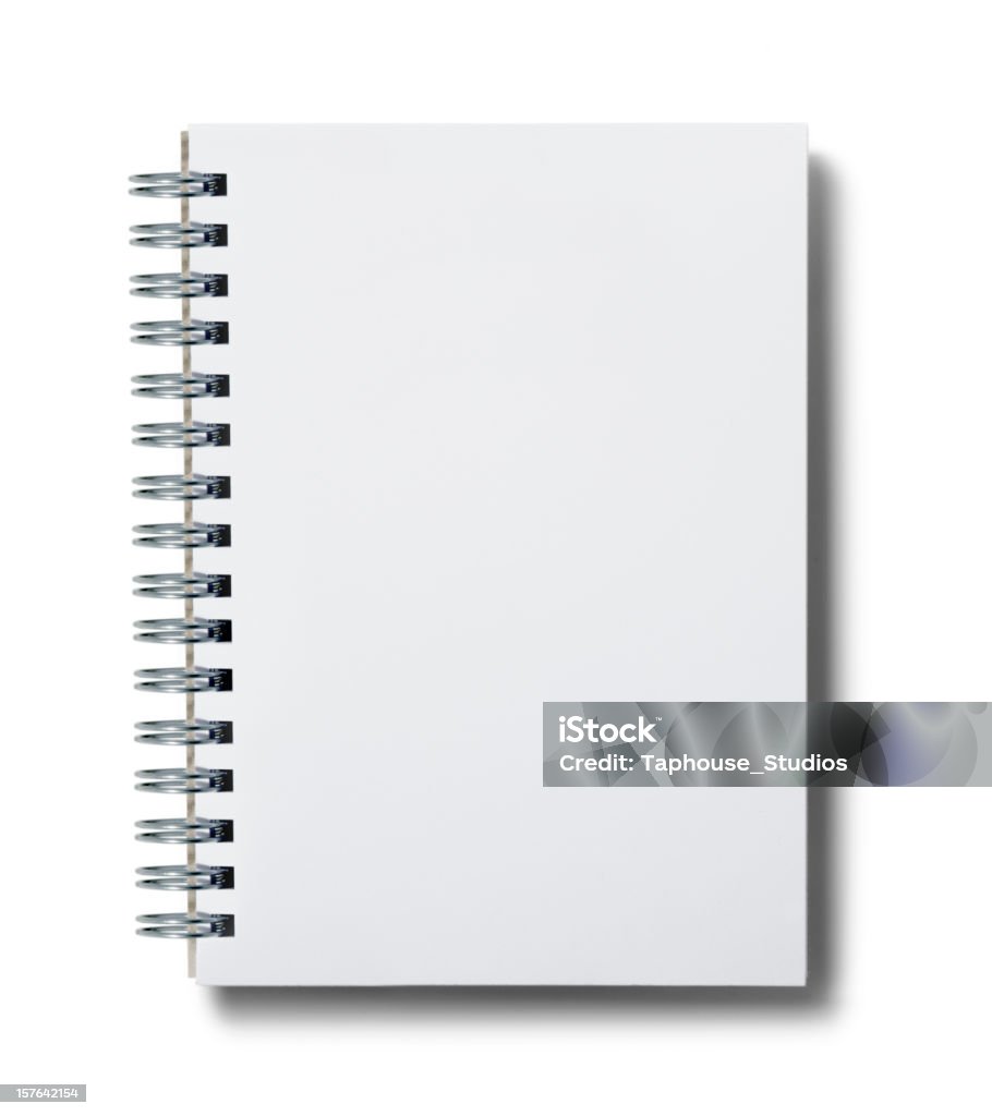 Bloc-notes. - Photo de Blanc libre de droits