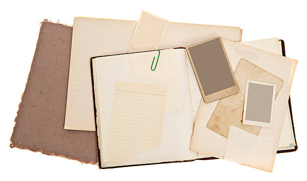 istock Scrapbook Background with Vintage Photos 157642326
