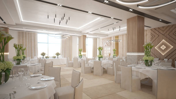410+ Modern Restaurant Interior Design Drawings Stock Photos, Pictures ...