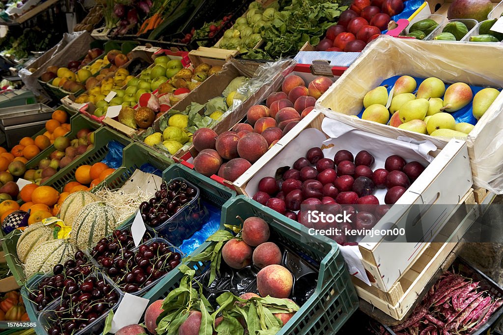 Mercato degli allevatori - Foto stock royalty-free di Alimentazione sana