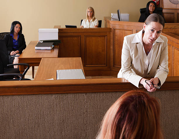 istock Lawyer in Court 157642984