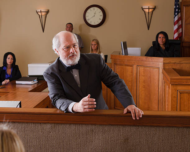 istock Lawyer in Court 157643026