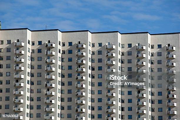 Wysoki Wzrost Budynku Mieszkalnym W Sztokholmie - zdjęcia stockowe i więcej obrazów Architektura - Architektura, Bez ludzi, Fotografika