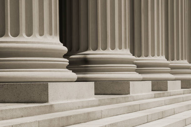 istock Sepia Vintage Column Close Up 157643109