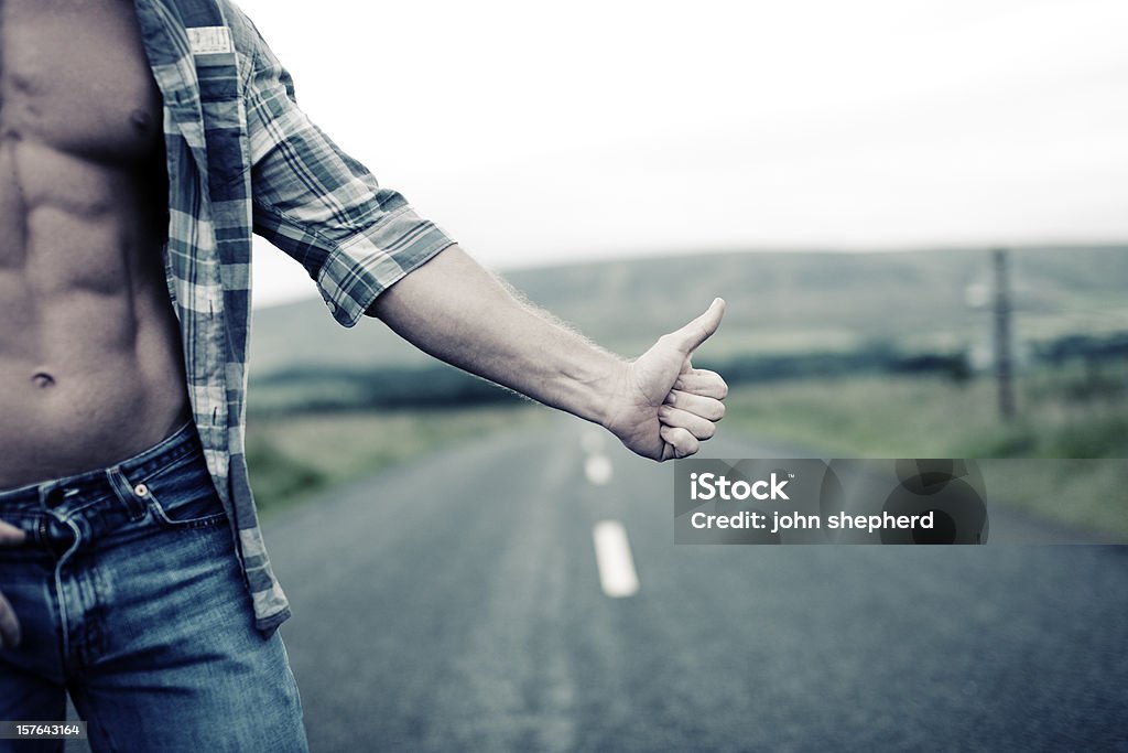 Hitchhiker - Royalty-free Adulto Foto de stock