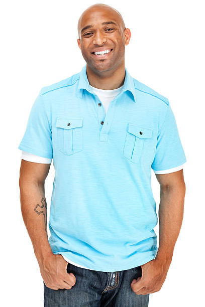 istock Happy confident African American man isolated on white 157643397