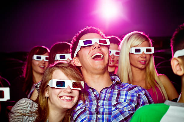 3d glasses on a white background.