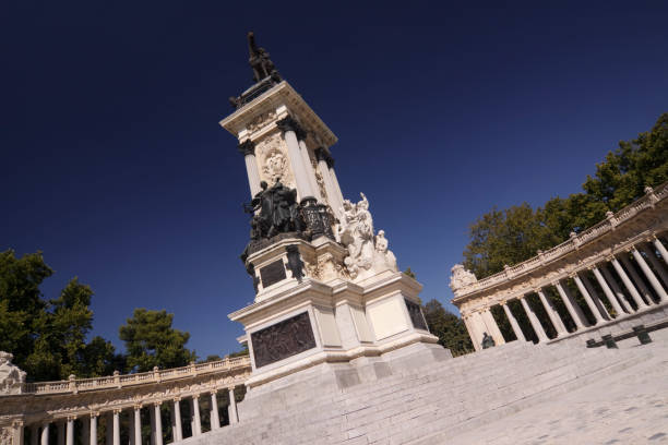 istock Alfonso XII Monument in Retiro Park, Madrid, Spain 157643847