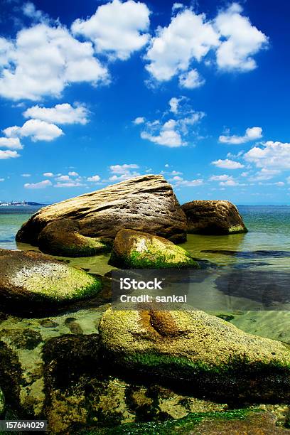 Big Rocks At Black Sea Coast Stock Photo - Download Image Now - Bay of Water, Beach, Beauty In Nature