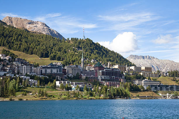 istock Late Afternoon at St.Moritz, Engadine, Switzerland 157644349