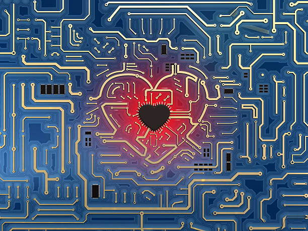 la tecnologia biomedica - mother board computer chip circuit board electrical component foto e immagini stock