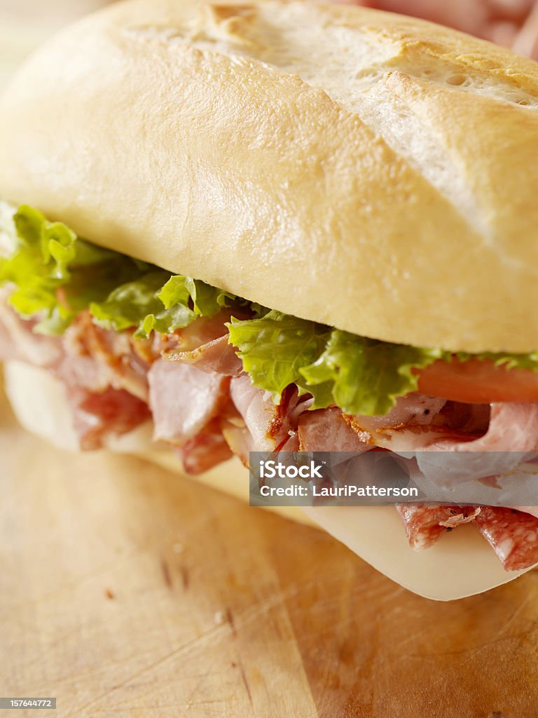 Sandwich tradizionale italiana - Foto stock royalty-free di Alimentazione sana