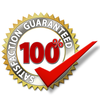 100% Satisfaction guaranteed Icon