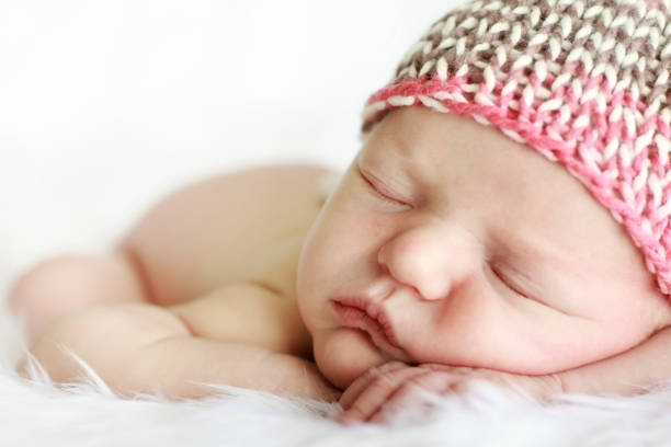 istock Sleeping Newborn Baby Portrait 157644854