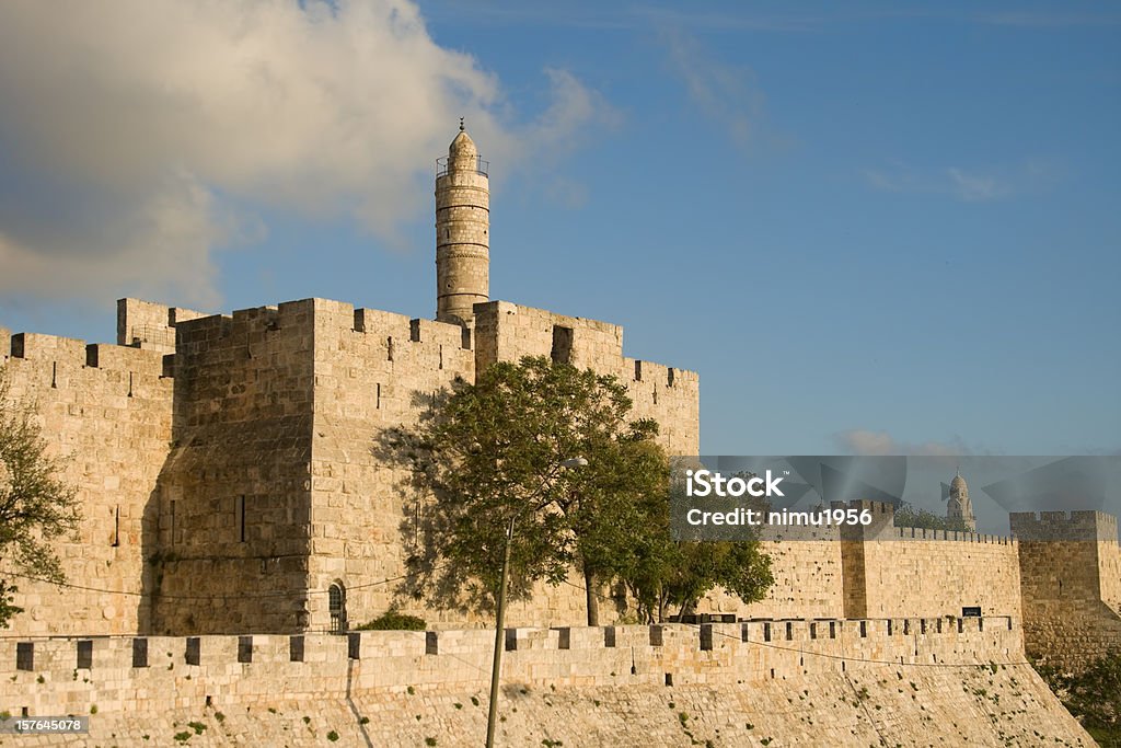 タワーのダヴィド - エルサレムのロイヤリティフリーストックフォト